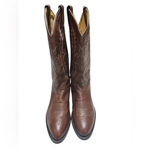 Vintage Tony Lama Made in‎ Mexico Western Boots size 7EE Bw3